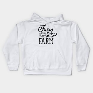 Farm sweet farm Kids Hoodie